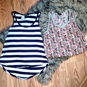 Two tank tops